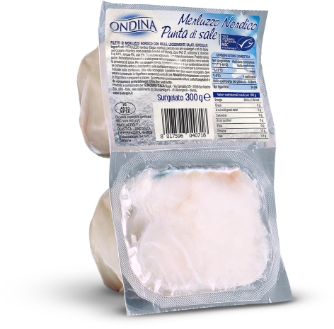 MERLUZZO NORDICO PUNTA DI SALE, 2 pz