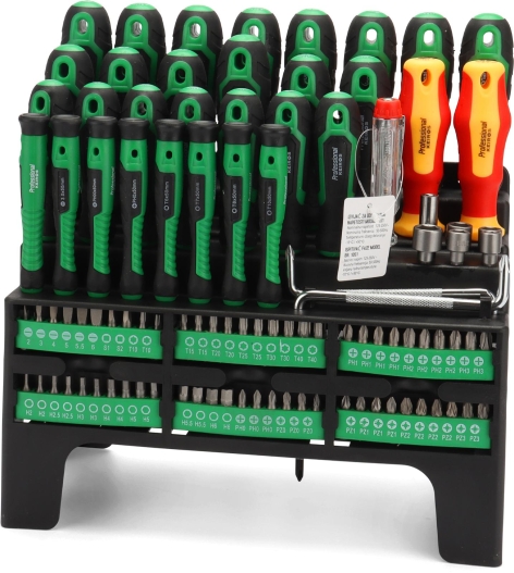 SET CACCIAVITI, PUNTE E CHIAVI A BUSSOLA