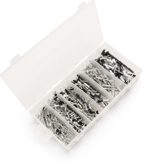 SET 408 PZ PUNTE E RIVETTI / 
SET 65 PZ RIVETTATRICE MANUALE