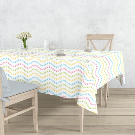 TOVAGLIA IN PVC 150X150 CM/
120X160 CM