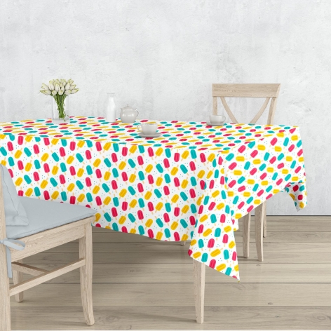 TOVAGLIA IN PVC 150X150 CM/
120X160 CM