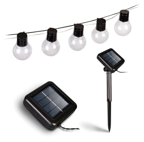 CATENA LUMINOSA SOLARE 10 M