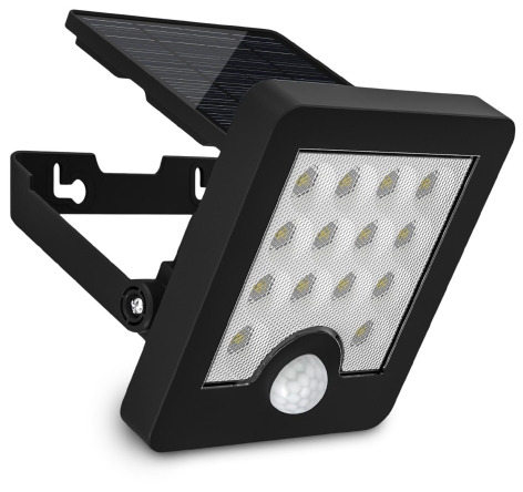 FARO DA ESTERNO SOLARE CON SENSORE MOVIMENTO
