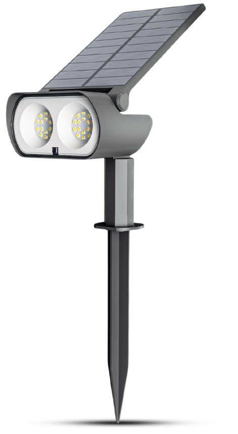 FARETTO LED SOLARE CON TELECOMANDO