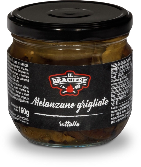 MELANZANE GRIGLIATE SOTTOLIO