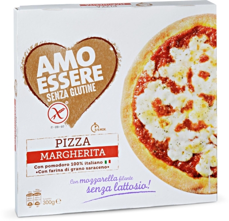 PIZZA MARGHERITA CON FARINA DI GRANO SARACENO