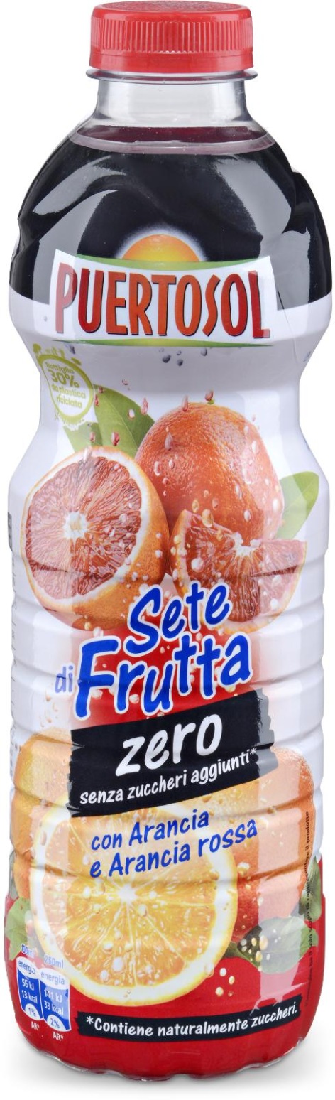 SETE FRUTTA ZERO CON ARANCIA E ARANCIA ROSSA