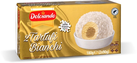 TARTUFO GELATO BIANCO, 2 pz