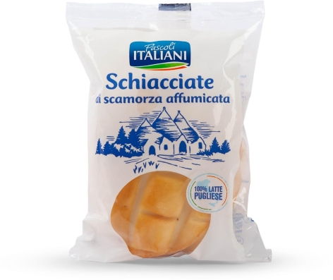 SCHIACCIATE 
DI SCAMORZA AFFUMICATA