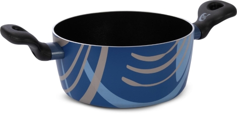 PADELLA 28 CM/CASSERUOLA 2 MANICI 20 CM/WOK 28 CM 'ABSTRACT'