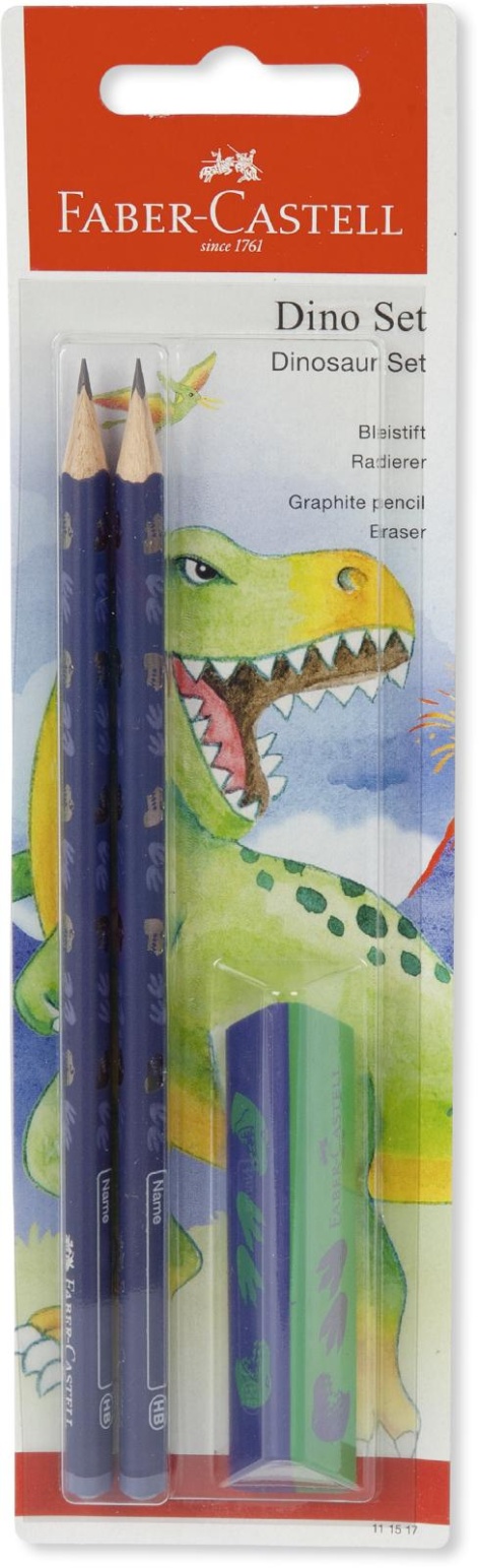 SET 2 MATITE GRAFITE E 1 GOMMA