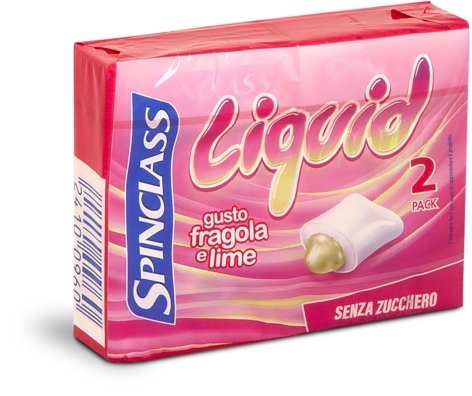 CHEWIN GUM RIPIENE FRAGOLA E LIME