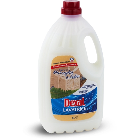 LIQUIDO LAVATRICE
MARSIGLIA 
E FELCE,
50 LAVAGGI