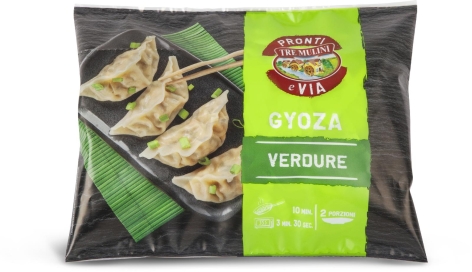 GYOZA CON VERDURE