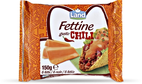FETTINE DI FORMAGGIO GUSTO CHILI