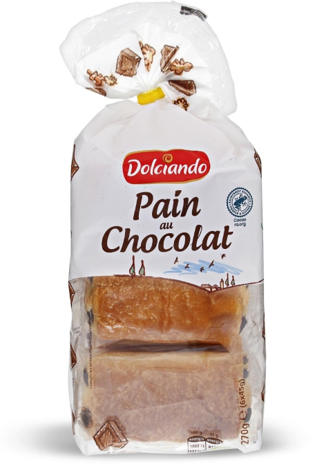 PAIN AU CHOCOLAT, 
6 pz