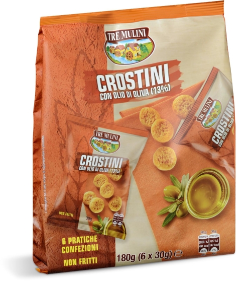 CROSTINI CON OLIO DI OLIVA