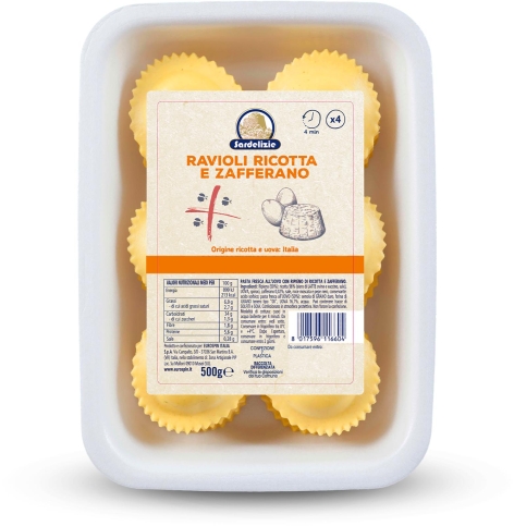 RAVIOLI RICOTTA E ZAFFERANO