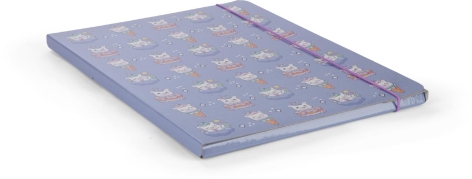 CARTELLA CON ELASTICO DORSO 1 CM KAWAII