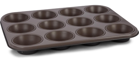 TORTIERA APRIBILE 2 FONDI 24 CM / STAMPO 12 MUFFINS