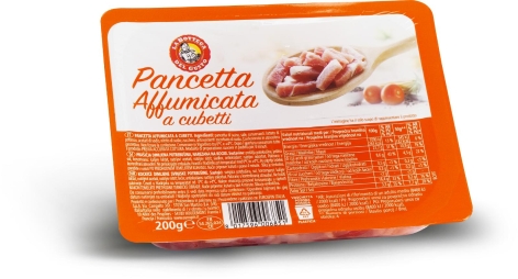 PANCETTA AFFUMICATA A CUBETTI