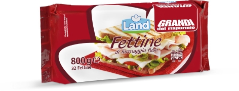FETTINE DI FORMAGGIO 
FUSO, 32 FETTE
