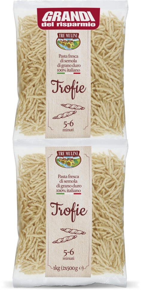 TROFIE DI SEMOLA DI GRANO DURO