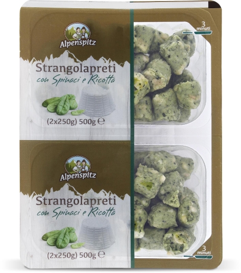 STRANGOLAPRETI CON SPINACI E RICOTTA