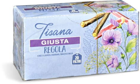 TISANA GIUSTA REGOLA, 20 FILTRI