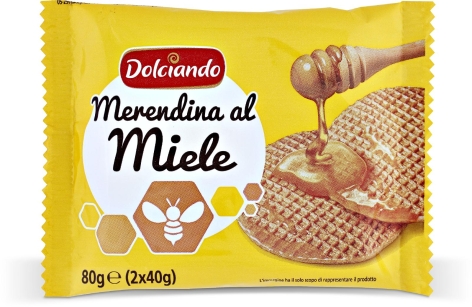 MERENDINA AL MIELE, 2 PZ