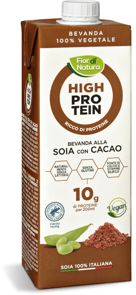 BEVANDA PROTEICA ALLA SOIA CON CACAO