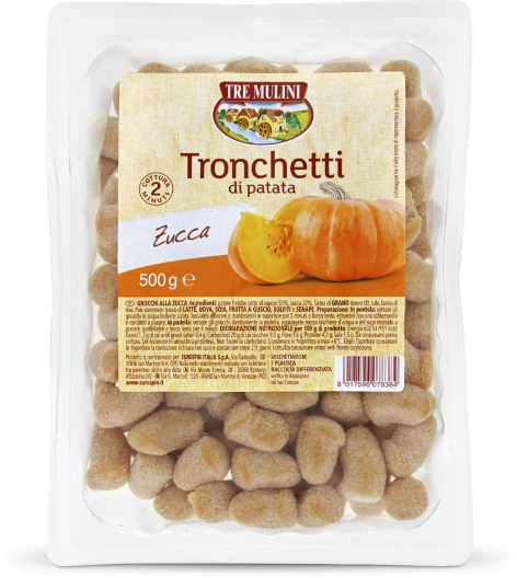 TRONCHETTI DI PATATA ALLA ZUCCA