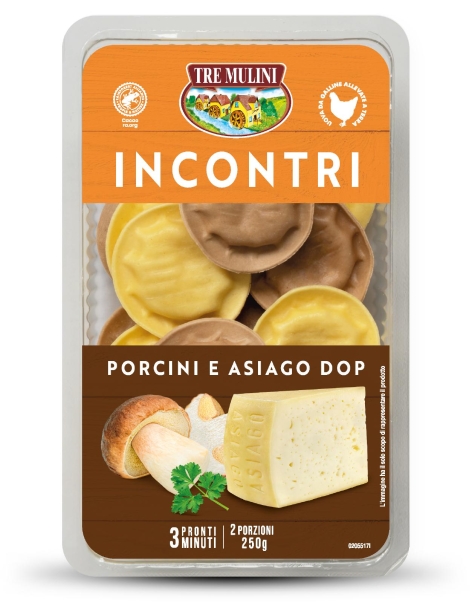 RAVIOLI CON PORCINI E ASIAGO DOP