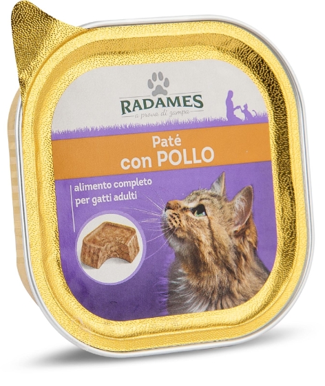 PATÉ PER GATTI CON POLLO