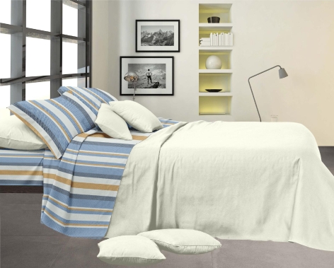 COMPLETO LETTO MATRIMONIALE IN FLANELLA