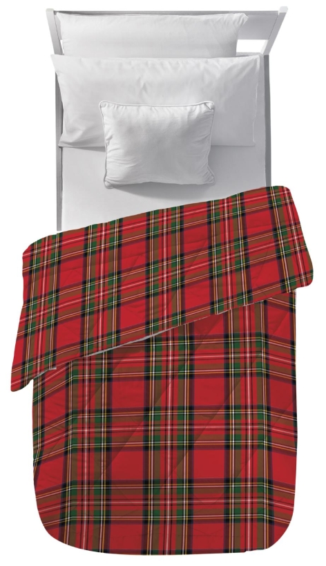 TRAPUNTA SINGOLA/PIUMINO BICOLOR SINGOLO