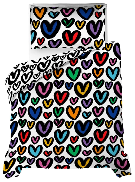 COMPLETO LETTO SINGOLO/COMPLETO LETTO PIAZZA E MEZZA/PARURE COPRIPIUMINO SINGOLO