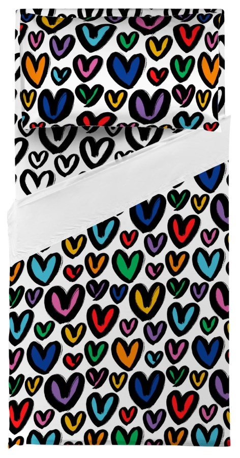 COMPLETO LETTO SINGOLO/COMPLETO LETTO PIAZZA E MEZZA/PARURE COPRIPIUMINO SINGOLO