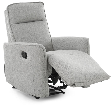 POLTRONA GRIGIA RECLINABILE