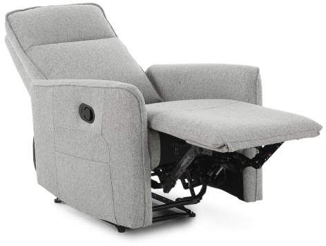 POLTRONA GRIGIA RECLINABILE
