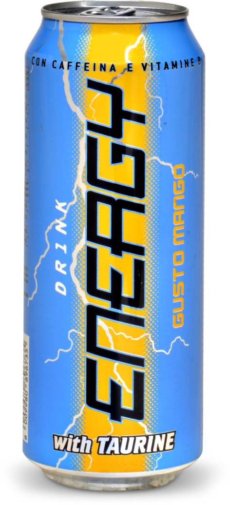 ENERGY DRINK GUSTO MANGO
