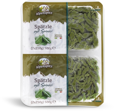 SPÄTZLE AGLI SPINACI
