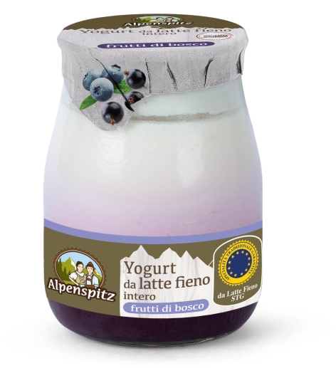 YOGURT DA LATTE FIENO INTERO FRUTTI DI BOSCO