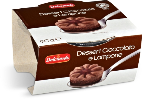 DESSERT CIOCCOLATO E LAMPONE