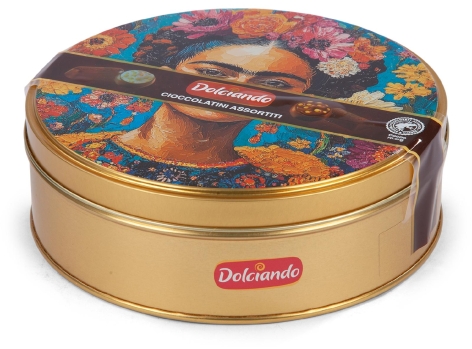 COFANETTO DI OPERE D'ARTE DI CIOCCOLATINI