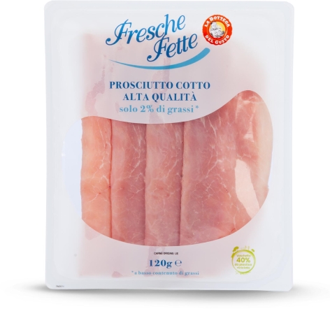 PROSCIUTTO COTTO ALTA QUALITÀ
2% GRASSI
