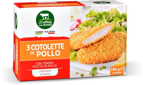 COTOLETTE DI POLLO, 3 PZ