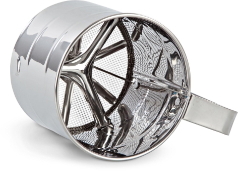 SETACCIO PER FARINA E ZUCCHERO IN ACCIAIO INOX