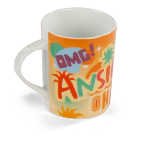 TAZZA JUMBO, TAZZA MUG IN PORCELLANA