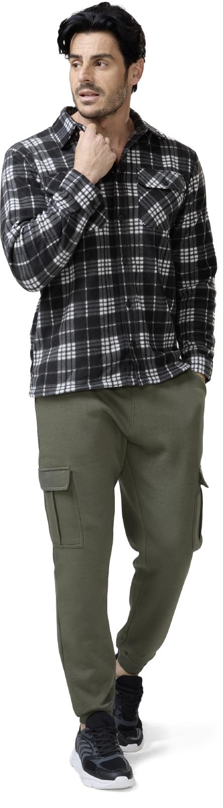 CAMICIA UOMO IN PILE